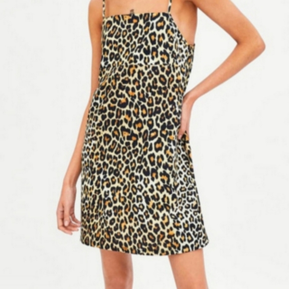 Zara Dresses & Skirts - 《Zara》 strappy leopard dress